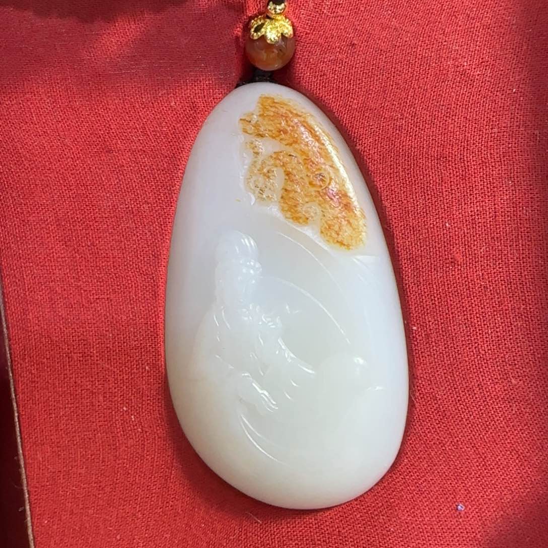 和田玉挂件未镶嵌