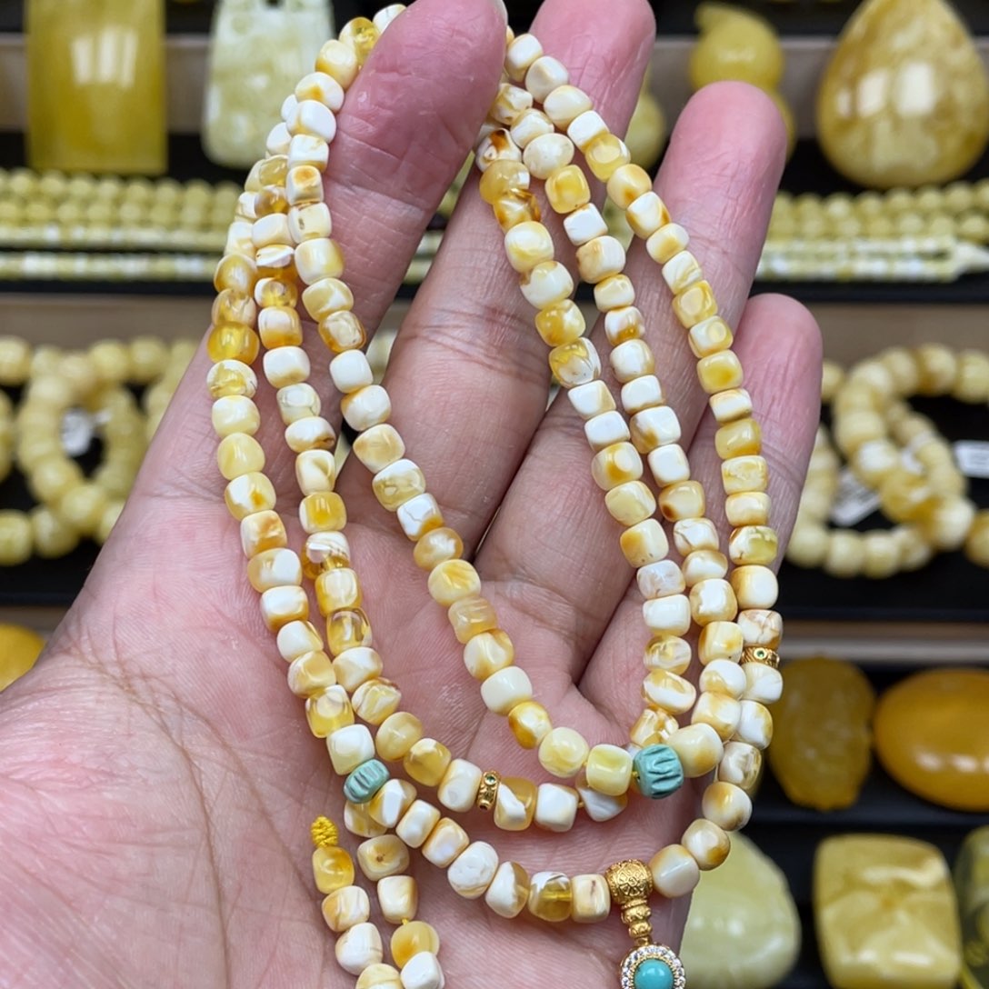 琥珀裸石未镶嵌琥珀蜜蜡