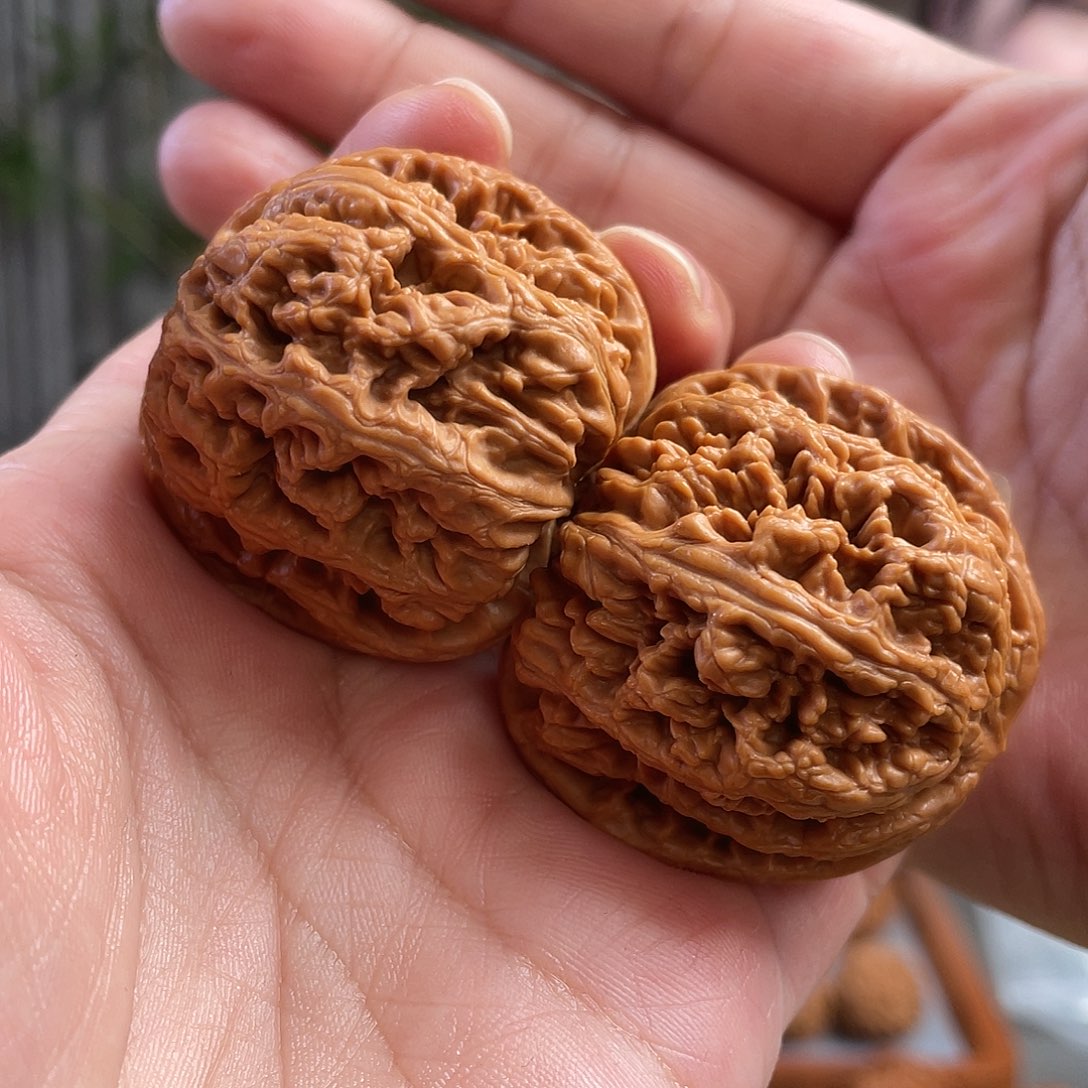 桃核把件42×41尺精修打底平谷大粗筋CN01452