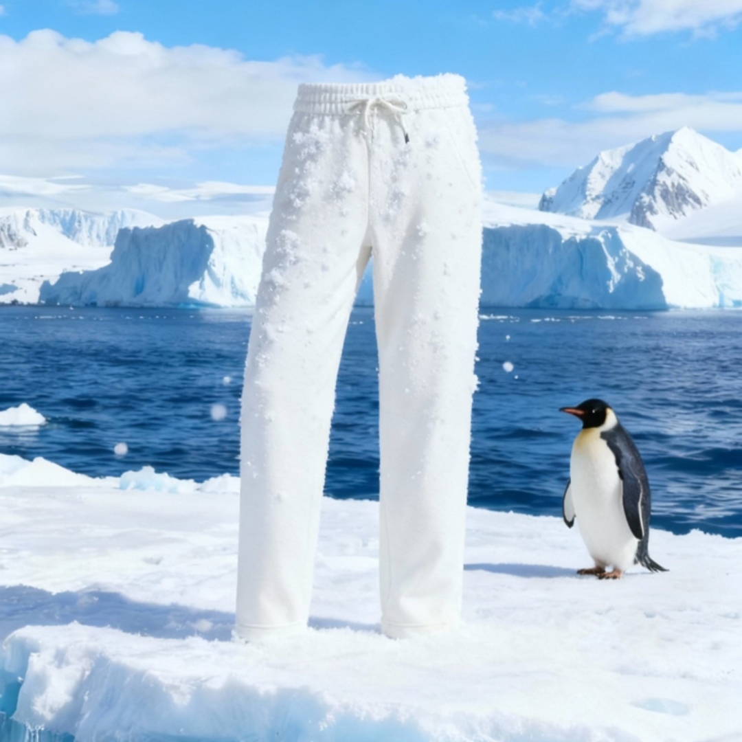 北美外单极寒90光变鹅绒裤 石墨烯情侣款锁温保暖冬季保暖裤