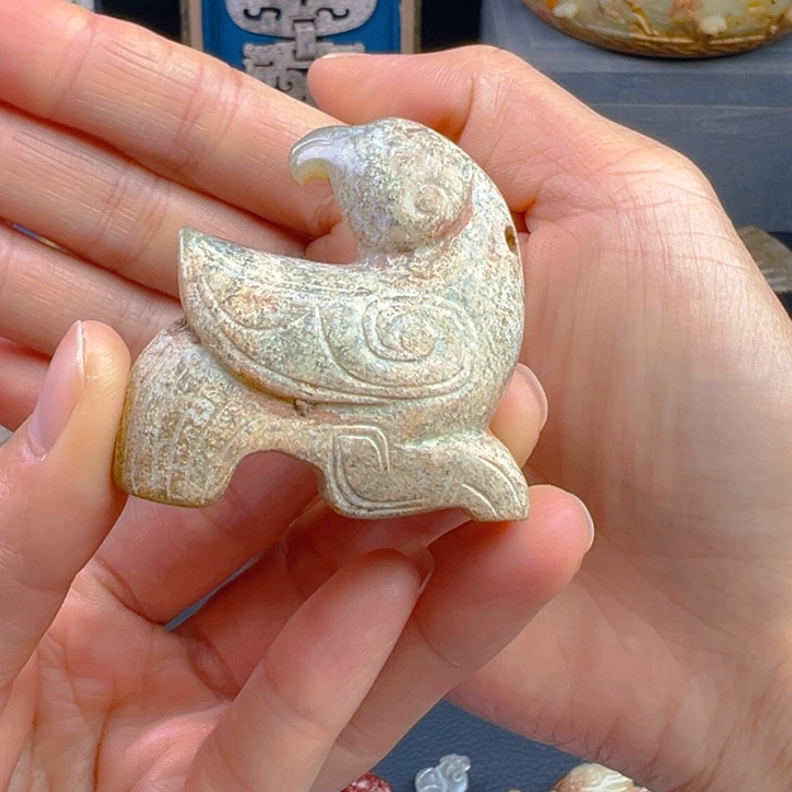 高****和田玉（糖玉）未镶嵌挂件