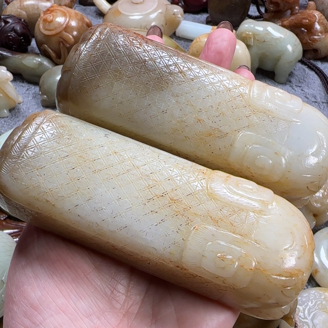 和田玉挂件未镶嵌人**值