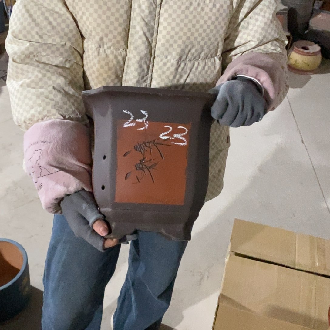 紫砂花盆紫砂花盆