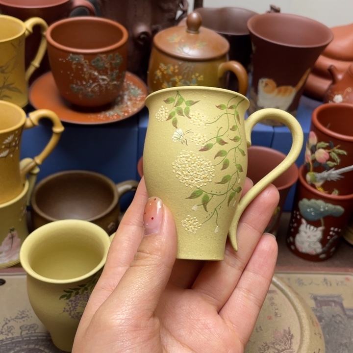 紫砂茶杯紫砂主人杯