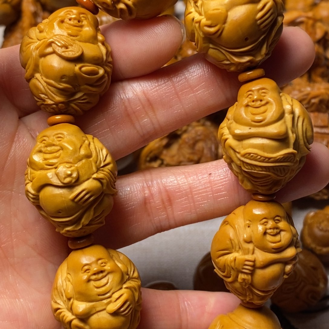 橄榄核手串/手链八大弥勒