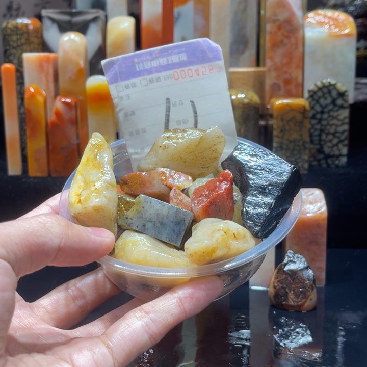 寿山石雪***雪寿山石寿山石印章