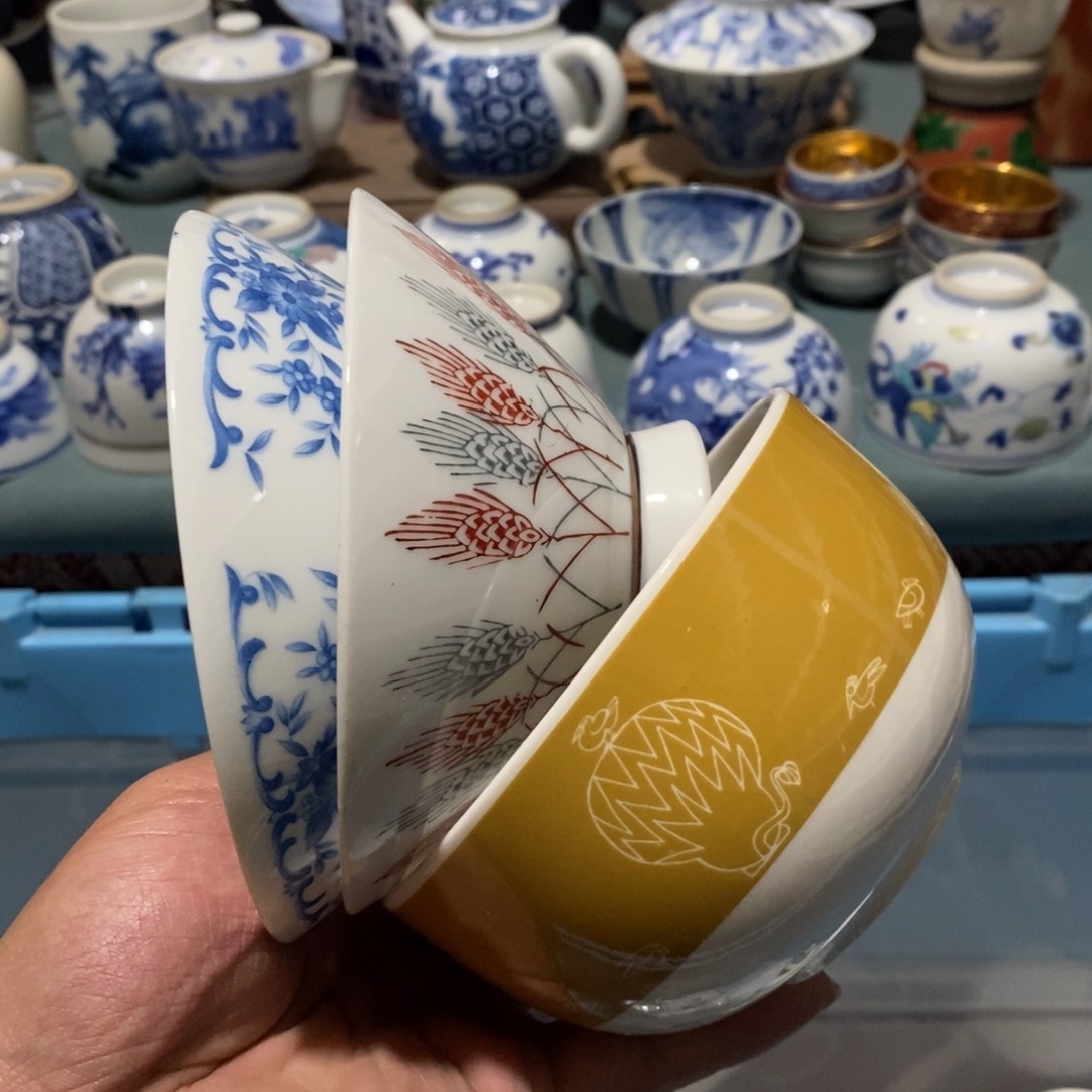 瓷片舶来瓷器满28包邮当日凑单