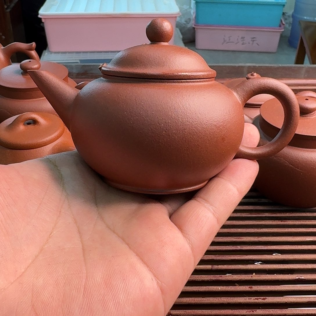 梦***方茶壶紫砂紫砂壶水平150cc