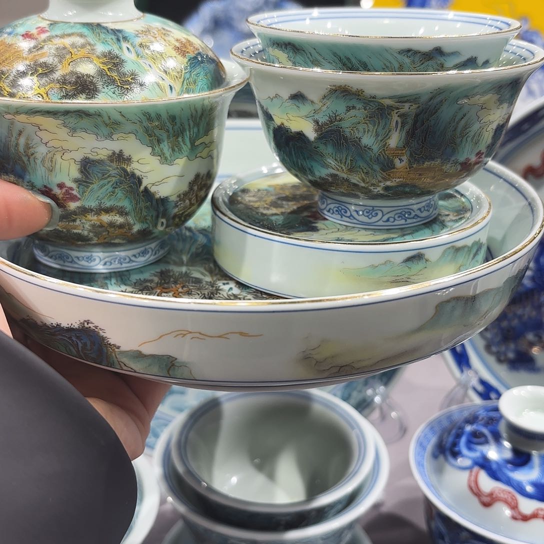 瓷片景德镇瓷器艺术