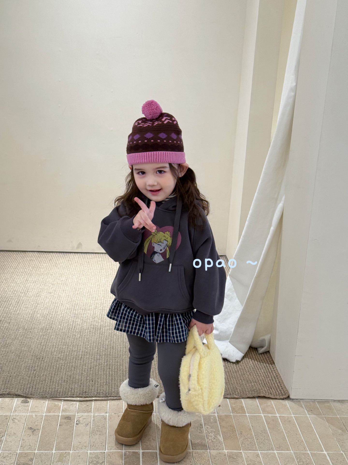 Opao·25深秋～美少女战士加厚卫衣瑜伽裤套装8152 8086（汉服）