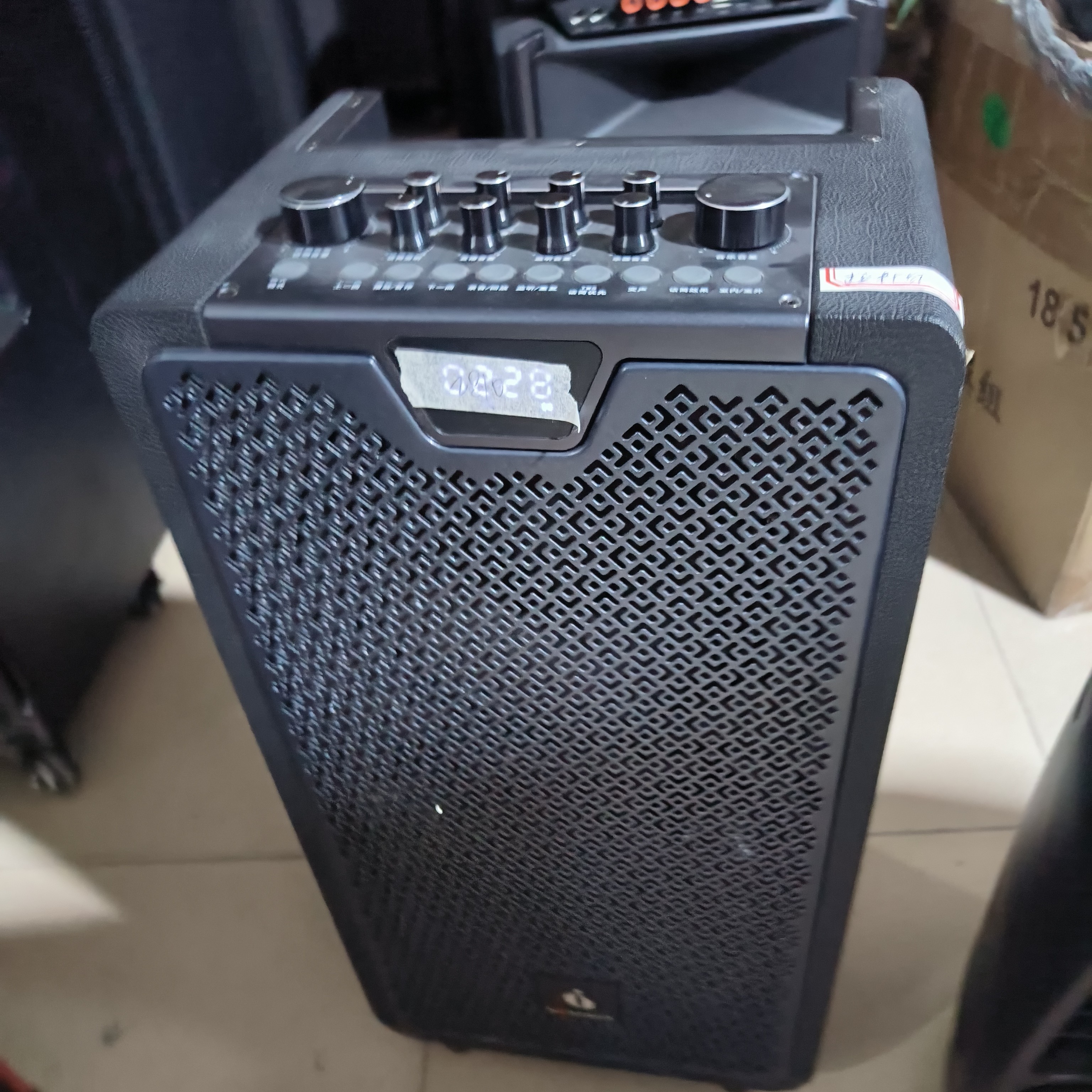 95新 NINTAUS/金正 金正单8寸音响无拉杆样机，微瑕不售后，无话筒