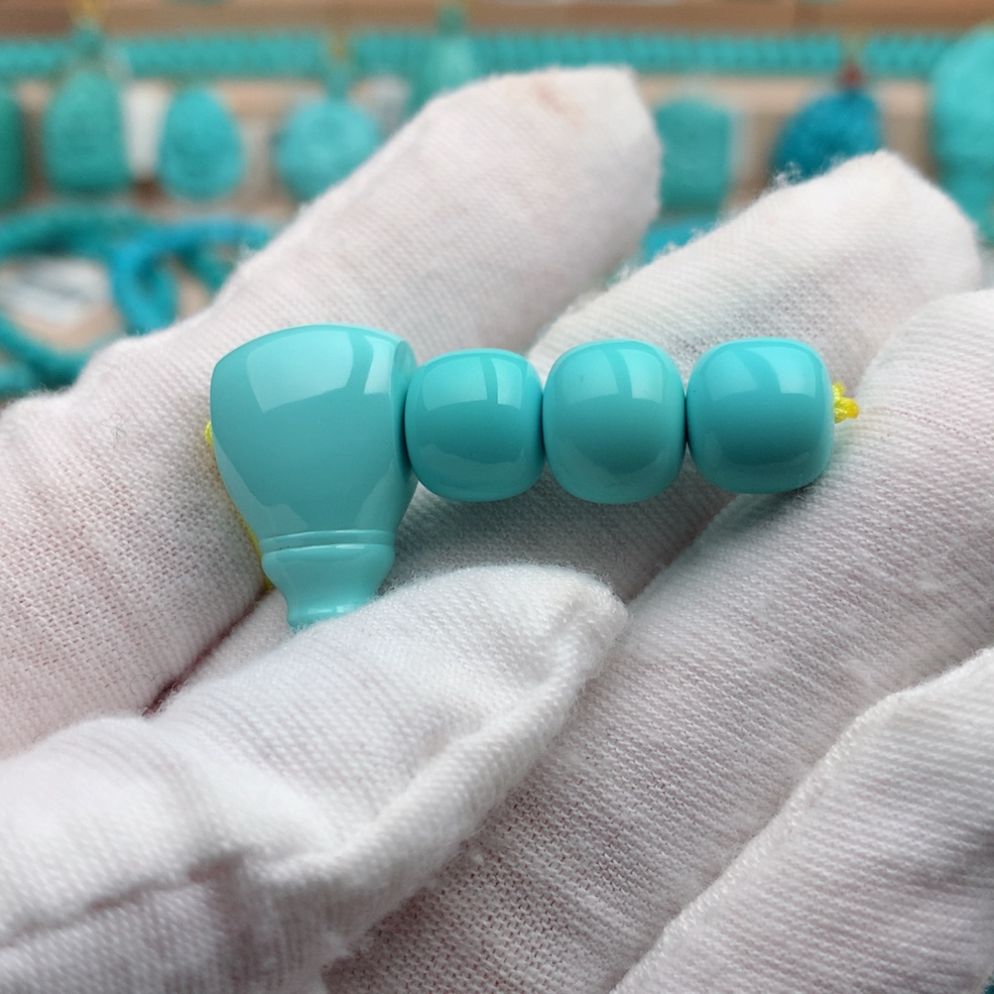 绿松石未镶嵌珠宝奇石9.5mm