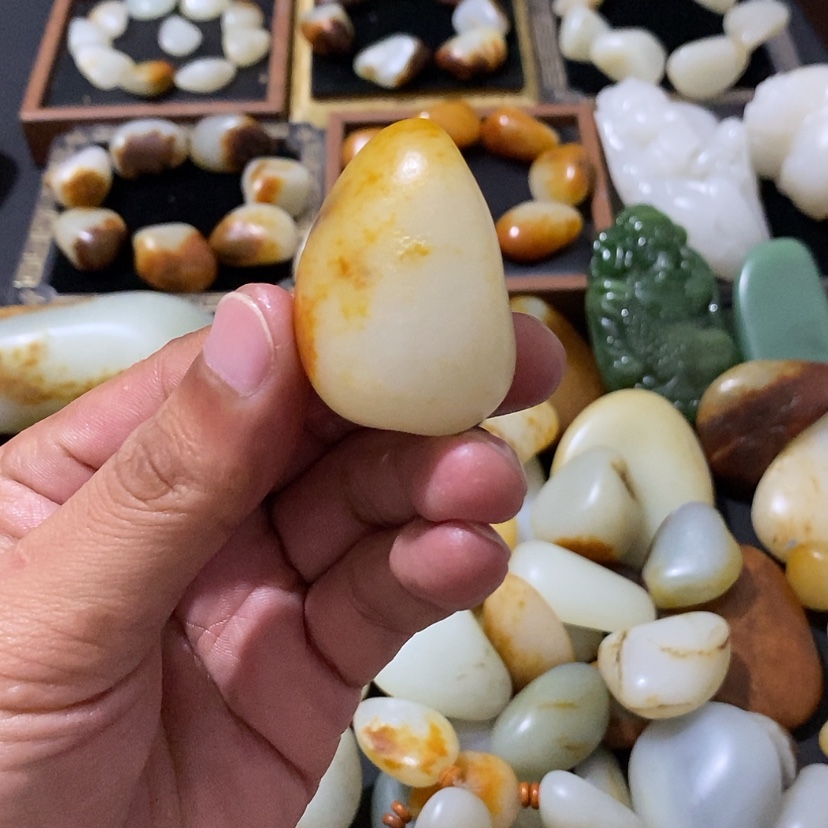 【闪购商品】和田玉未镶嵌挂件H*z