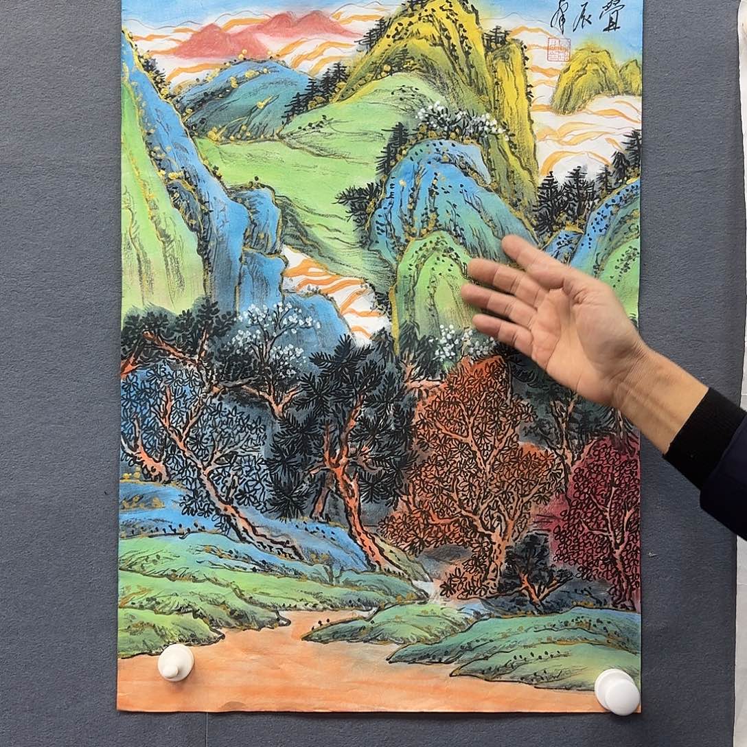 书法书法作品多次参加