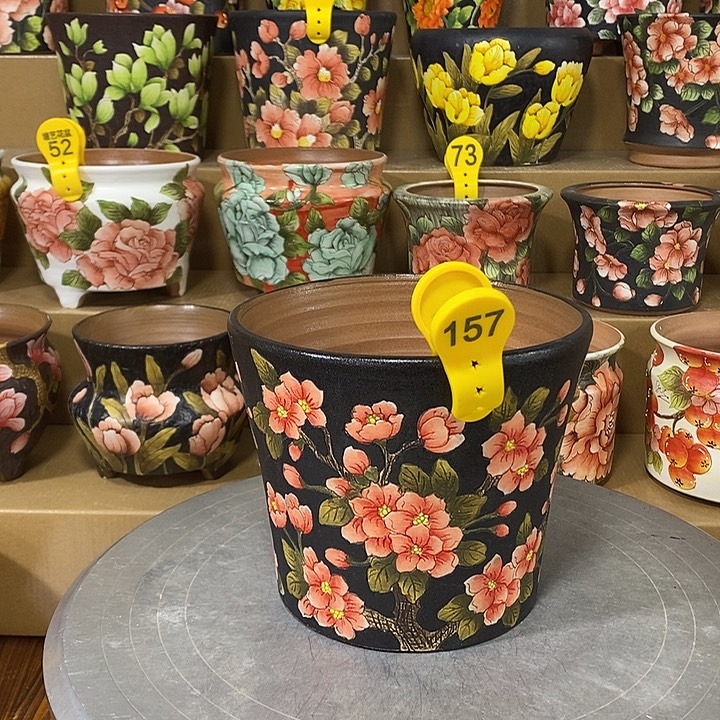 景德镇精品博采美盆特价15.5/14