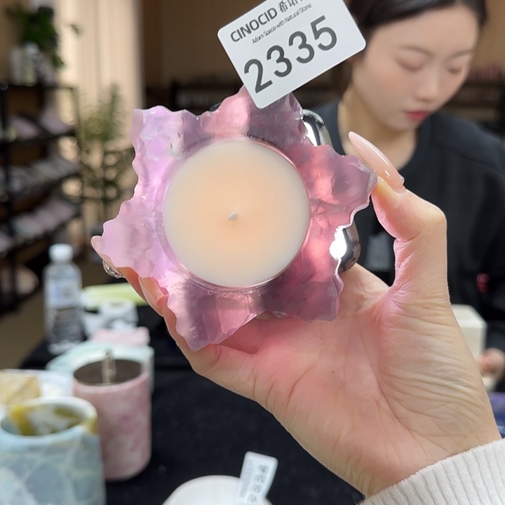 紫莹石雪花香薰2335