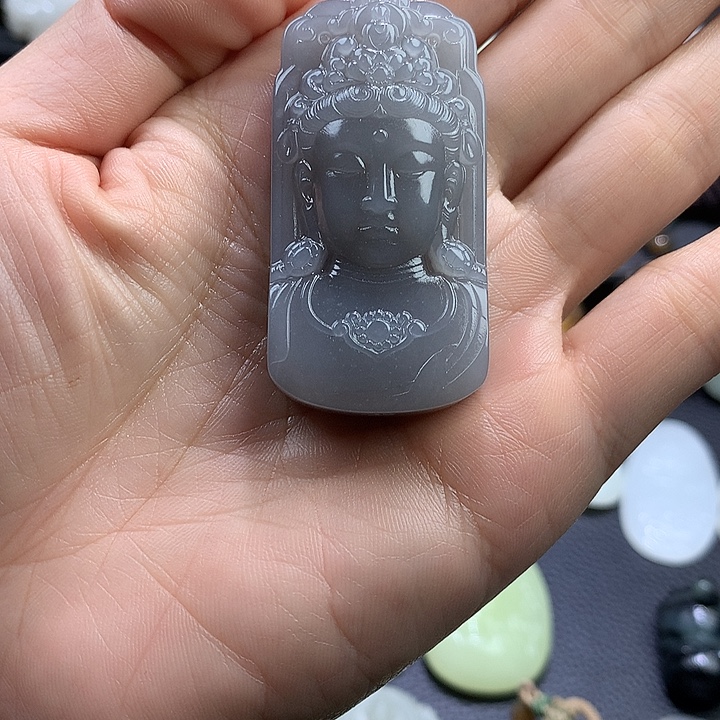 ~****和田玉未镶嵌颈饰