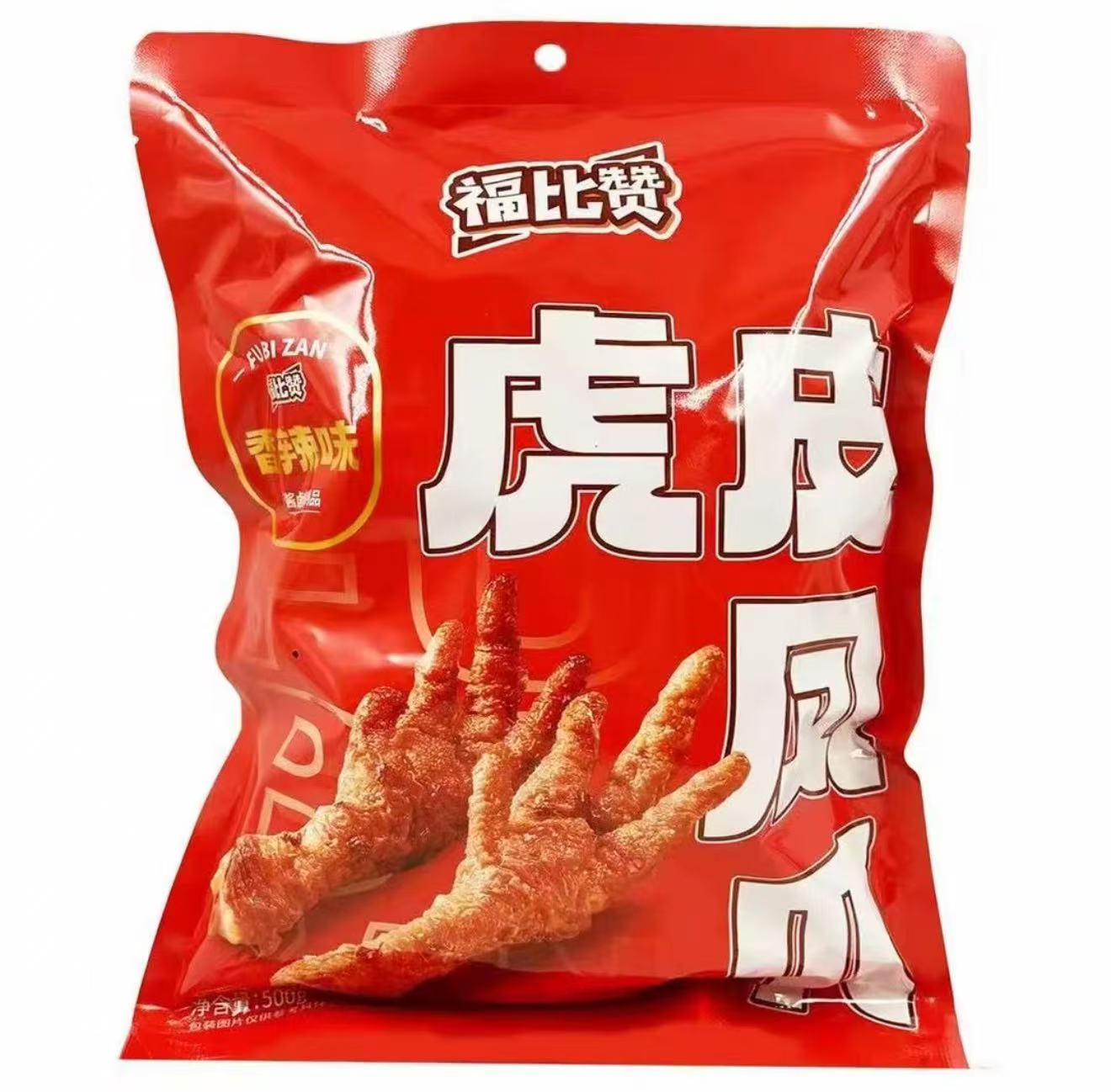 吃一口就停不下来的虎皮凤爪零食（500g）