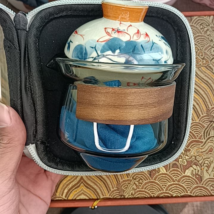 旅行茶具。。老陶泥。。。。