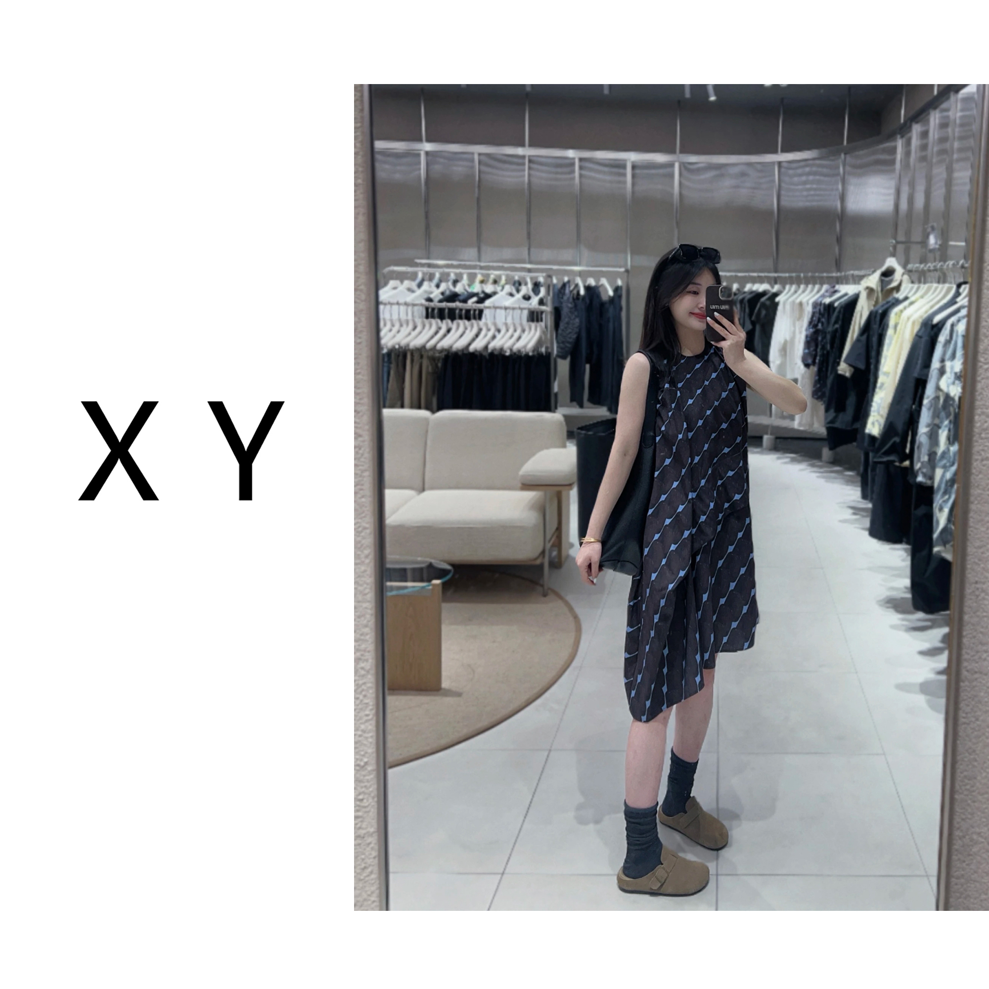 清仓2！充满艺术氛围的小裙子，层叠造型感无袖连衣裙