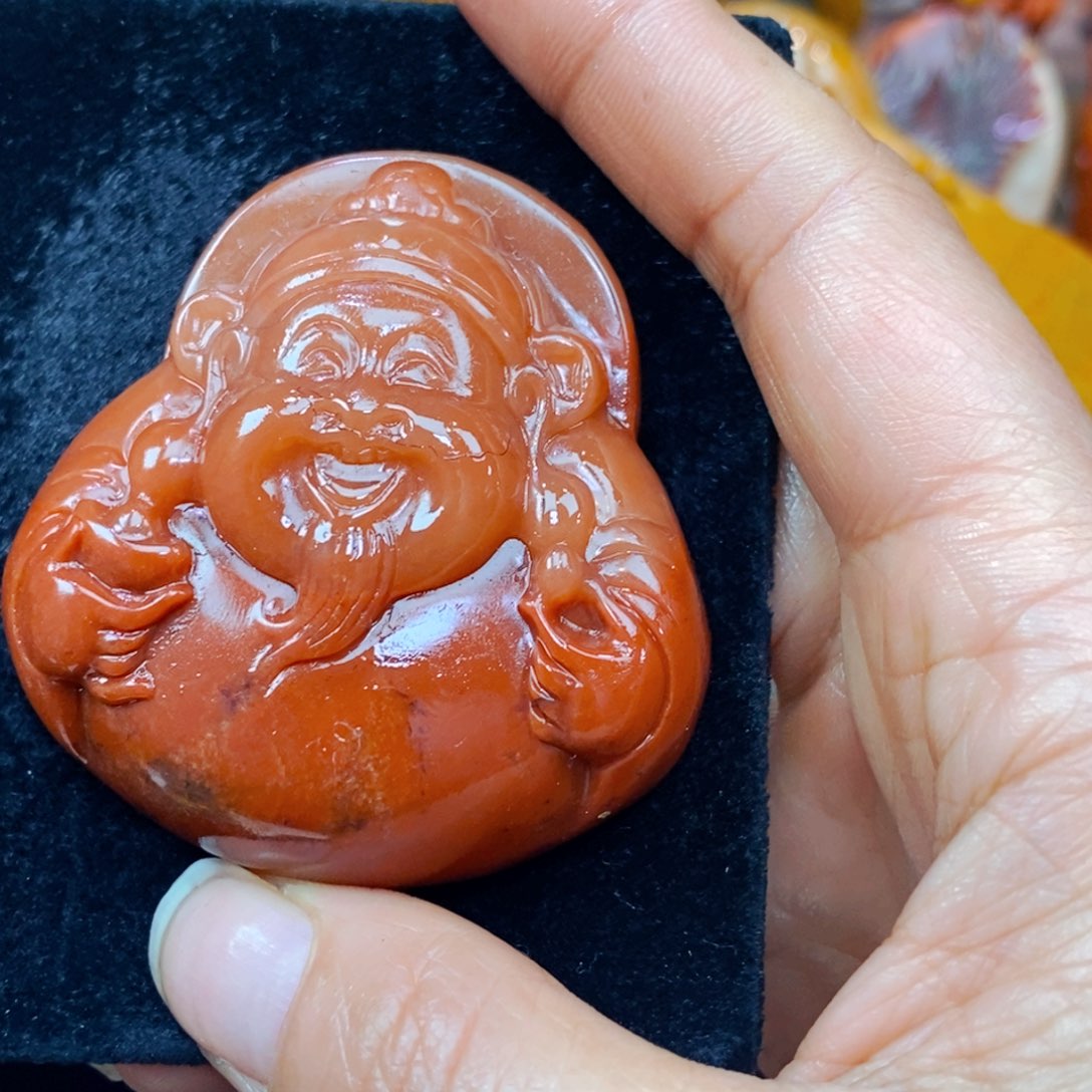 合金石英质玉（黄龙玉）珠宝半成品