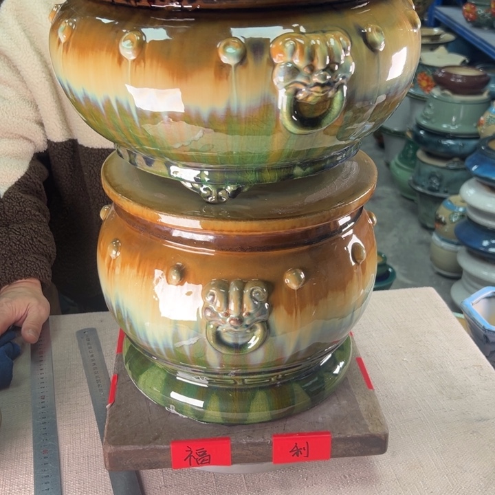 泳坤堂石湾盆陶瓷