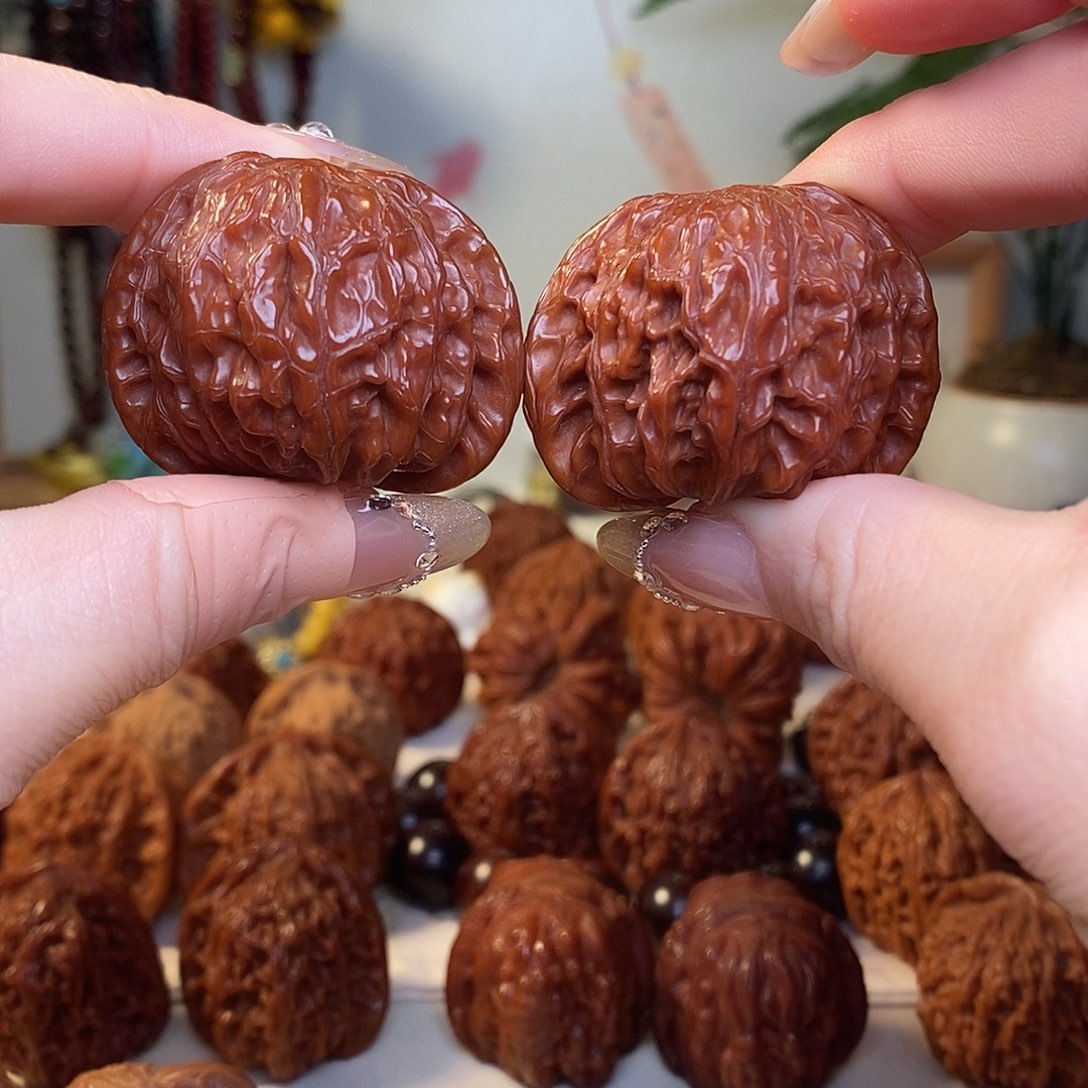 秃***丶把件文玩核桃文玩核桃磨盘41+42尺