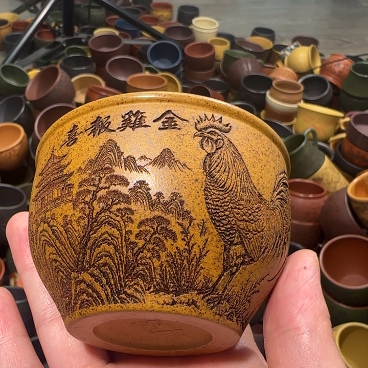 茶杯紫砂全手工紫砂