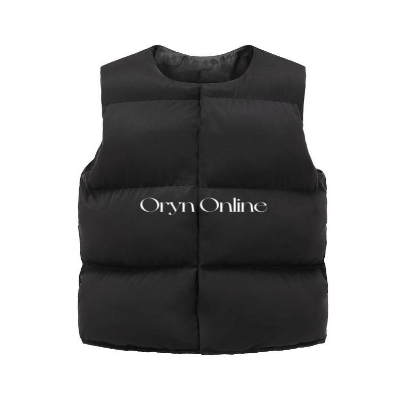 Oryn线上 基础美式加厚棉服马甲男女冬季情侣保暖百搭背心