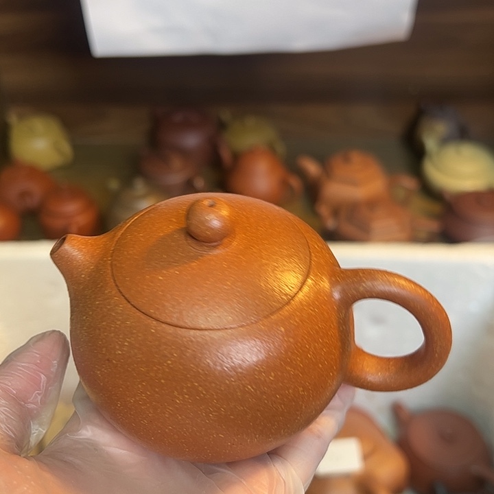 紫砂茶壶宜兴紫砂壶降坡