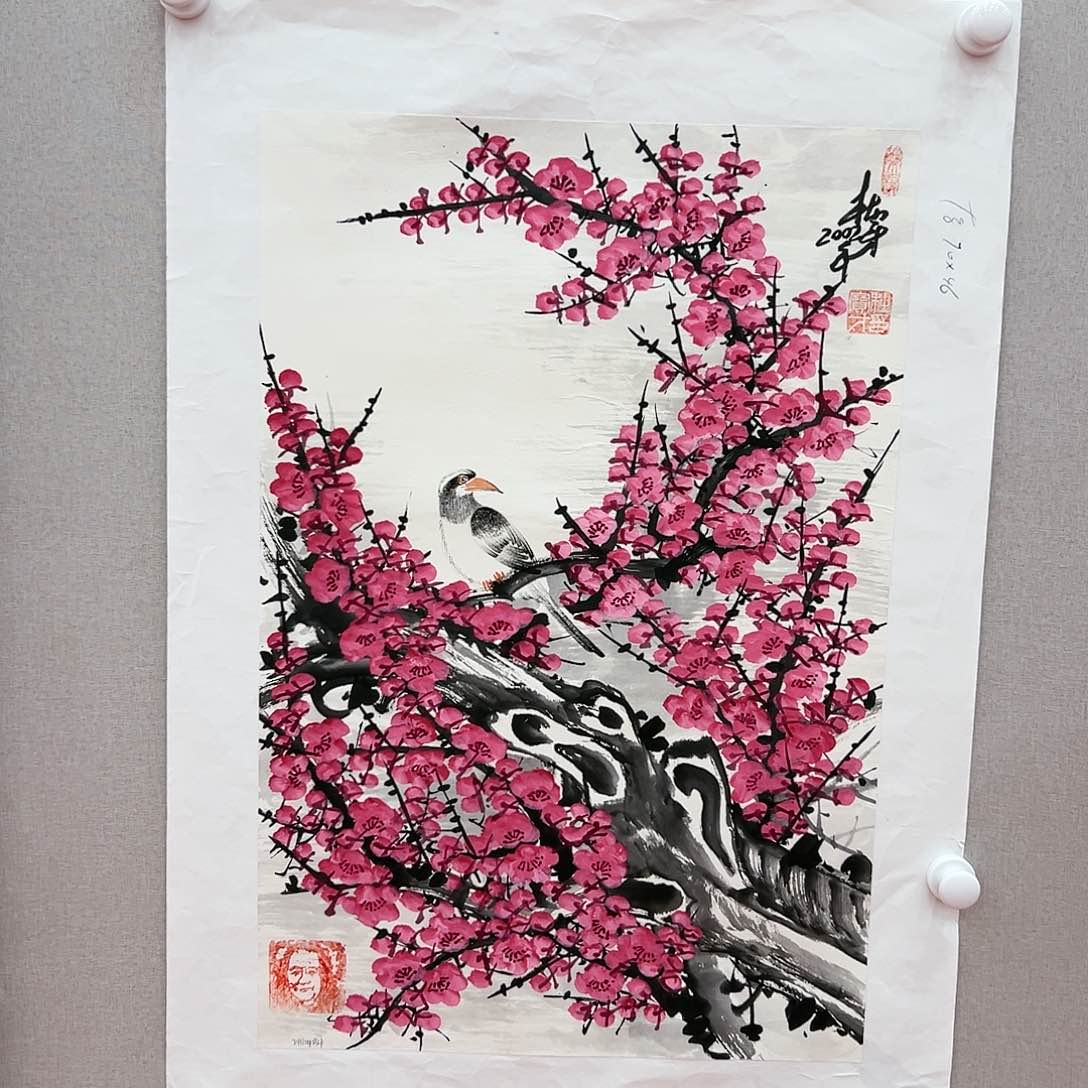 国画杜宝才展览原作