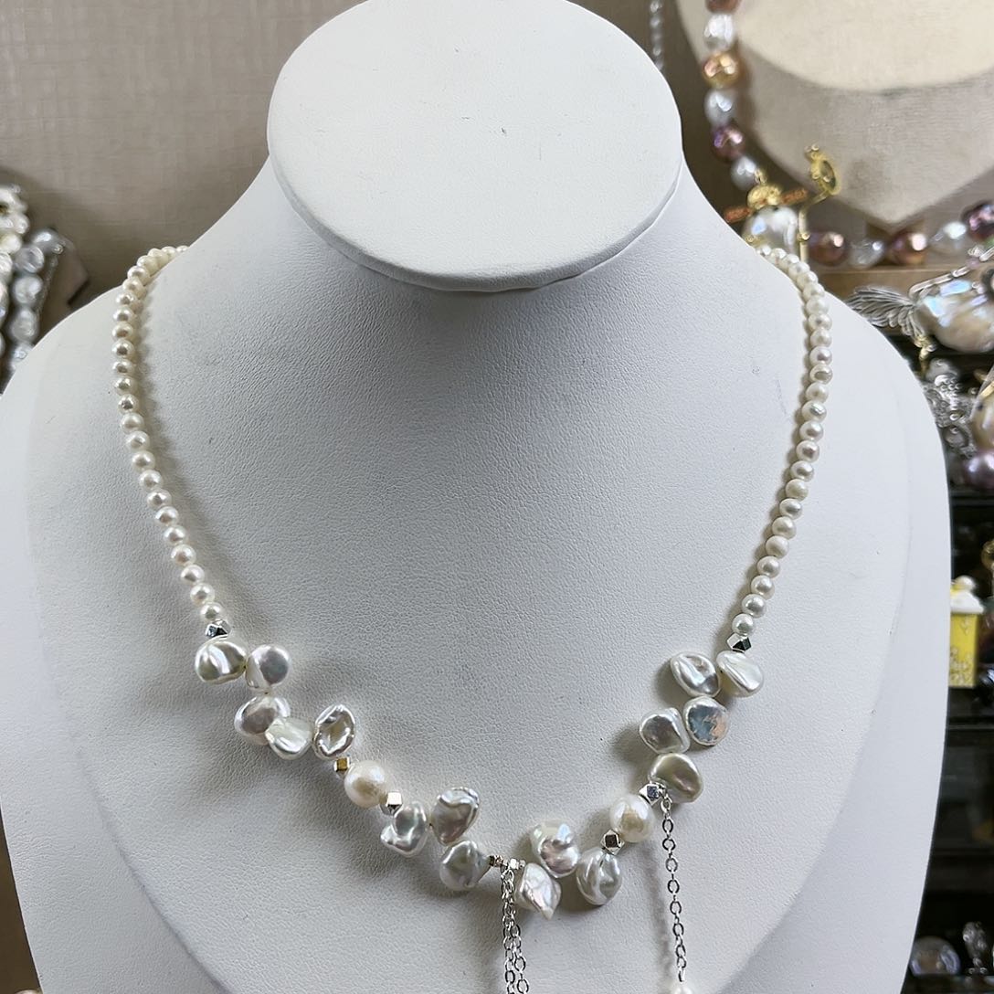 淡水珍珠项链未镶嵌【纯恬】