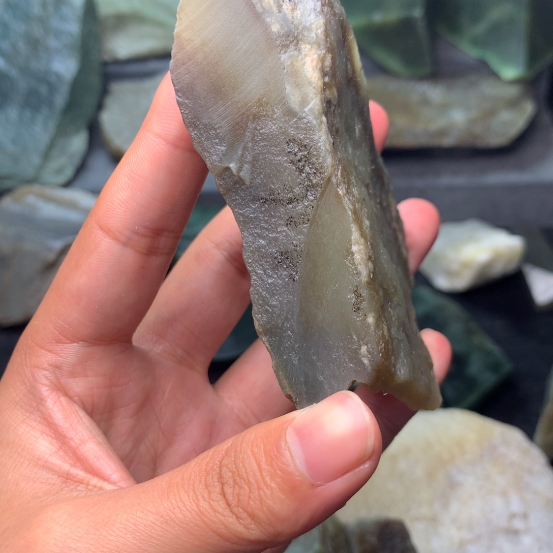 和田玉（糖玉）边角未镶嵌