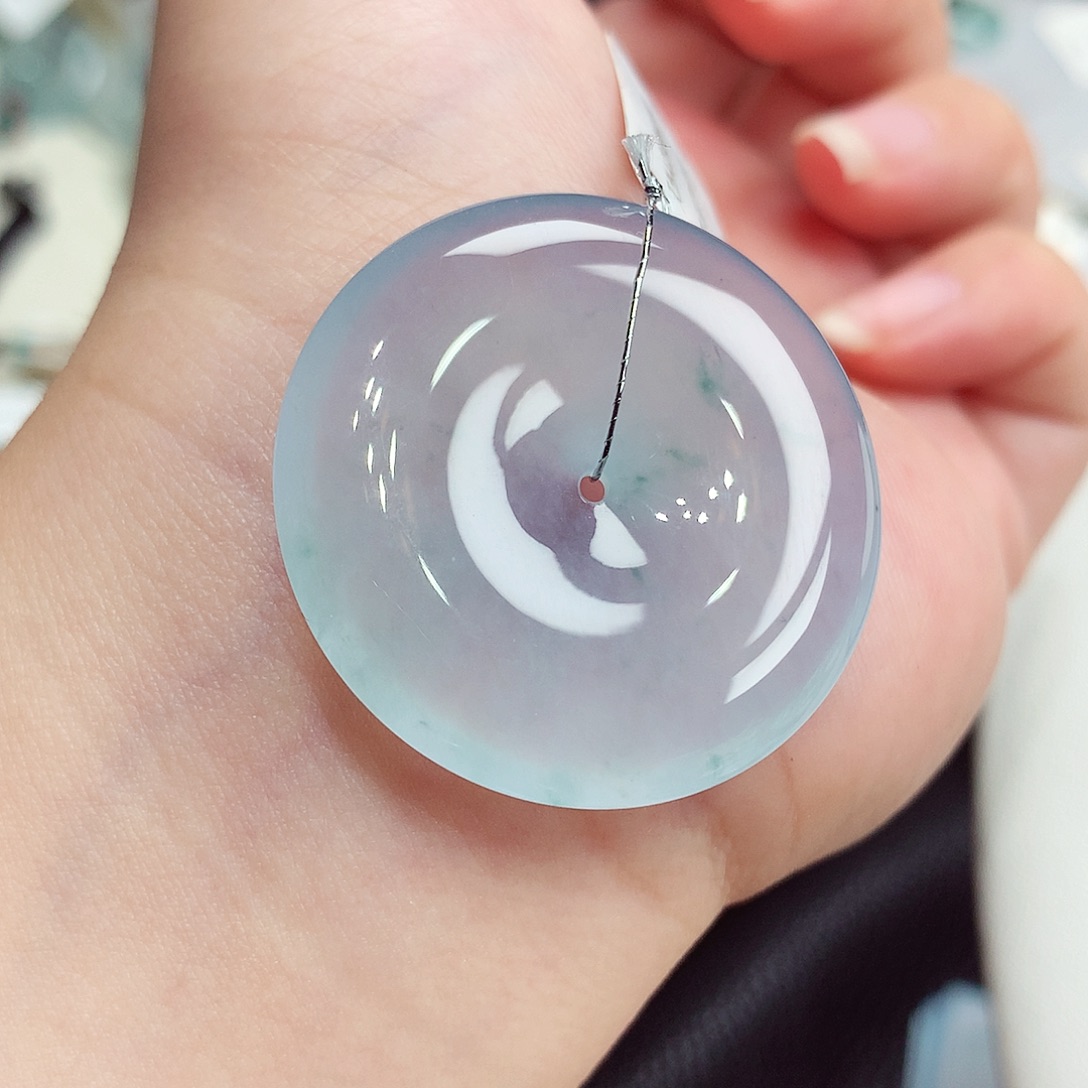 翡翠未镶嵌颈饰翡翠102，33.3/6