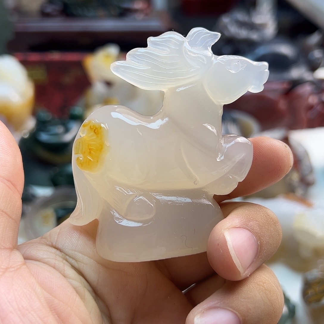 玛瑙/玉髓未镶嵌颈饰