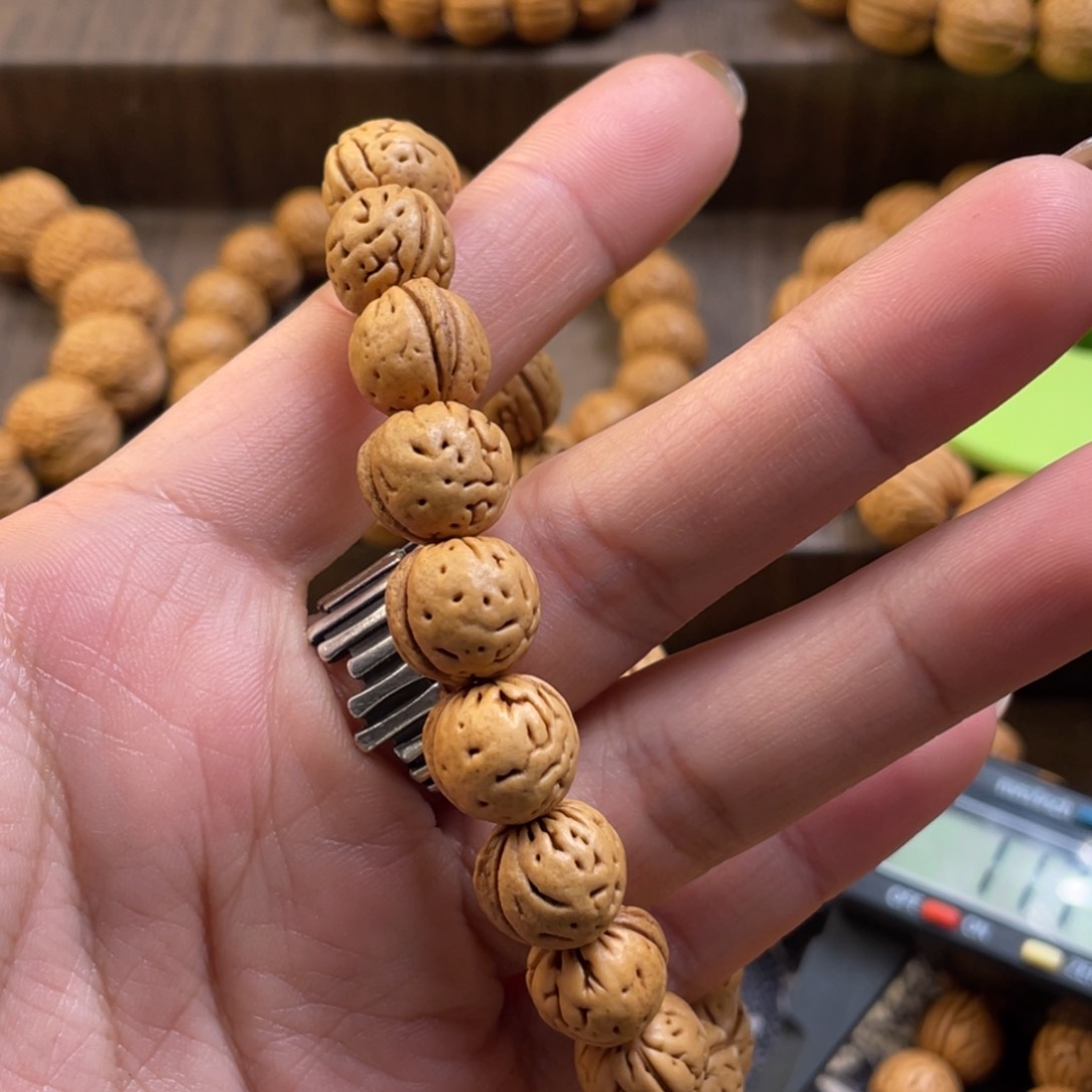 桃核手串宇*野生一道筋