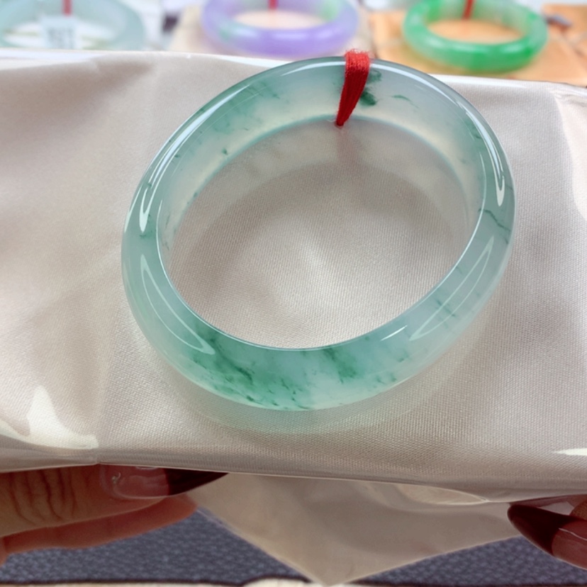 【闪购商品】翡翠手镯未镶嵌小手福利 冰胶底 灵