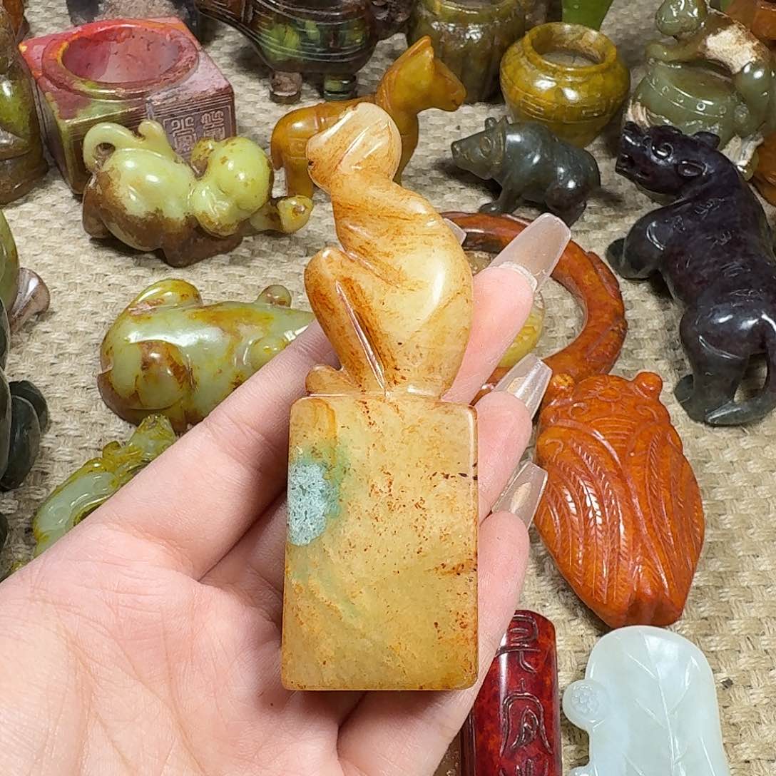 白玉菩提吊坠挂件