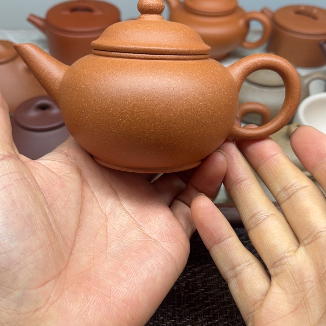 紫砂茶壶随*水平微瑕180cccc