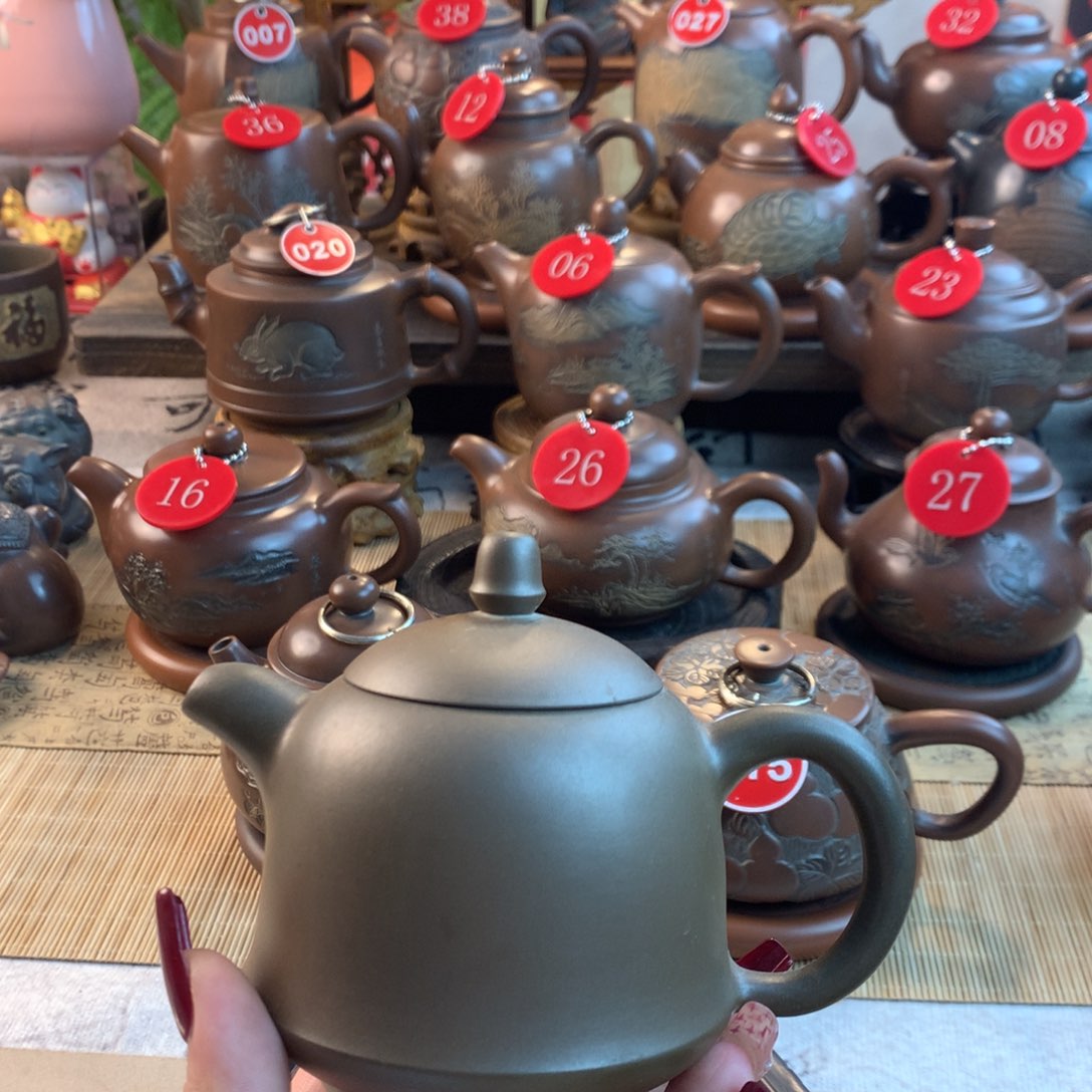 彬**礼素古龙窑柴烧壶