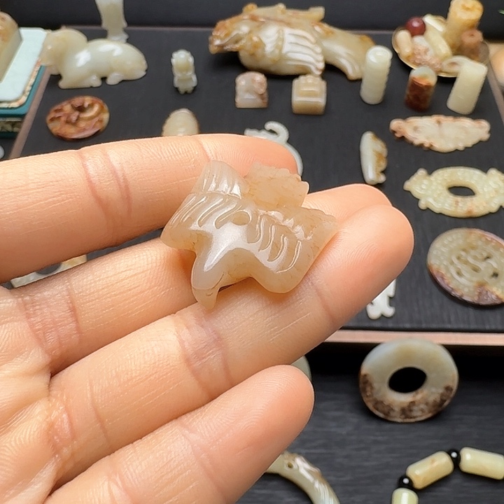 和田玉挂件未镶嵌用****8