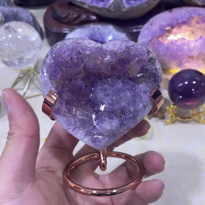 紫晶钱袋子未镶嵌