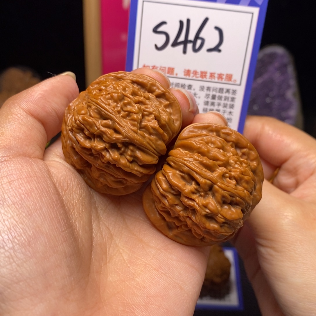 吊坠文玩核桃42全品四座楼s462