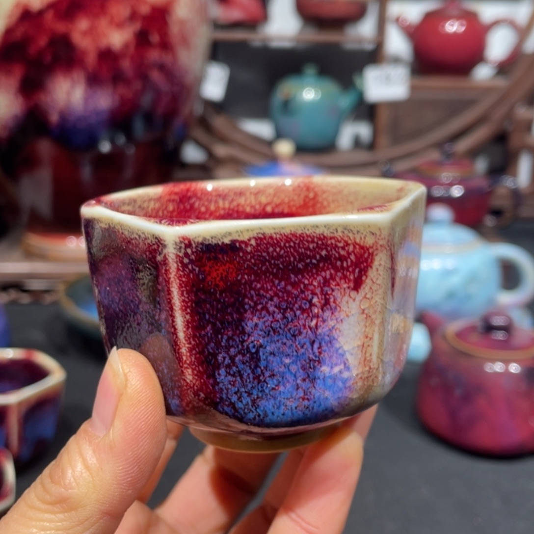 中国神后钧瓷茶器