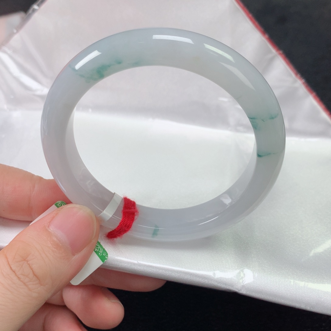 未镶嵌手镯翡翠缅甸天然翡翠手镯53