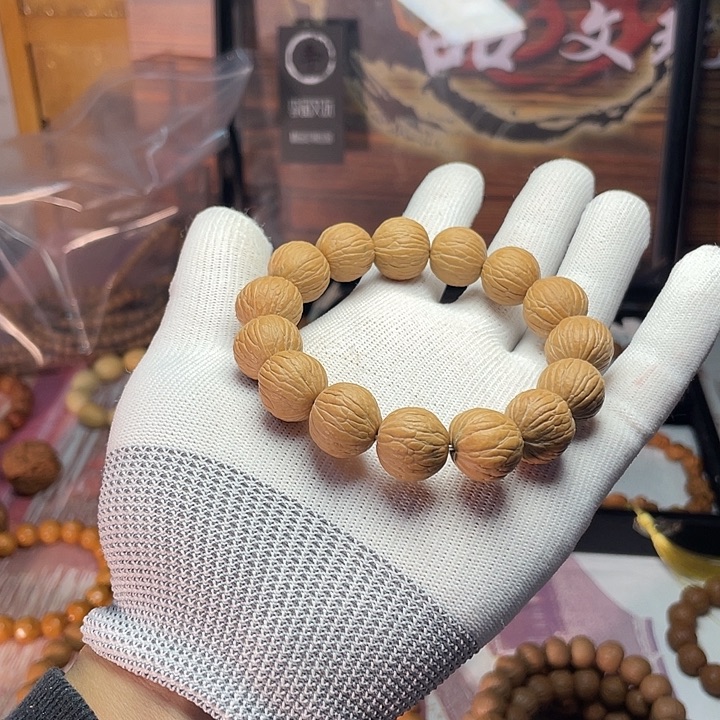 猴头核桃手串光头强