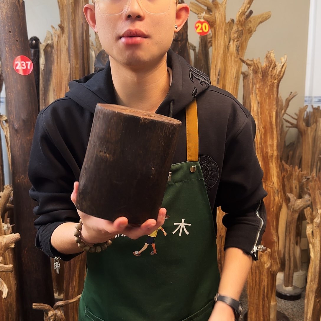 沉香木摆件天然沉香原木摆件➕底座