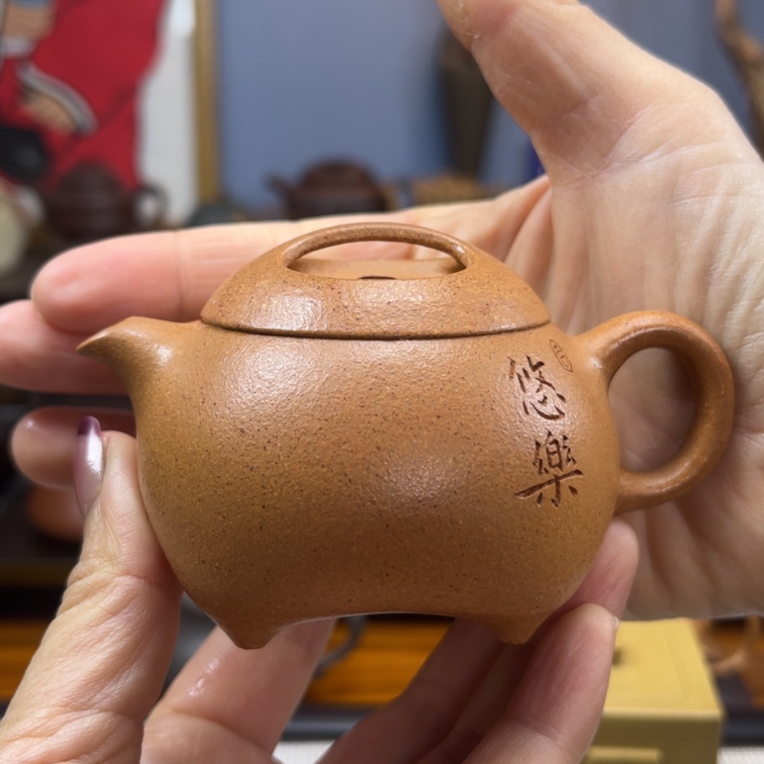 紫砂茶具半手工制作