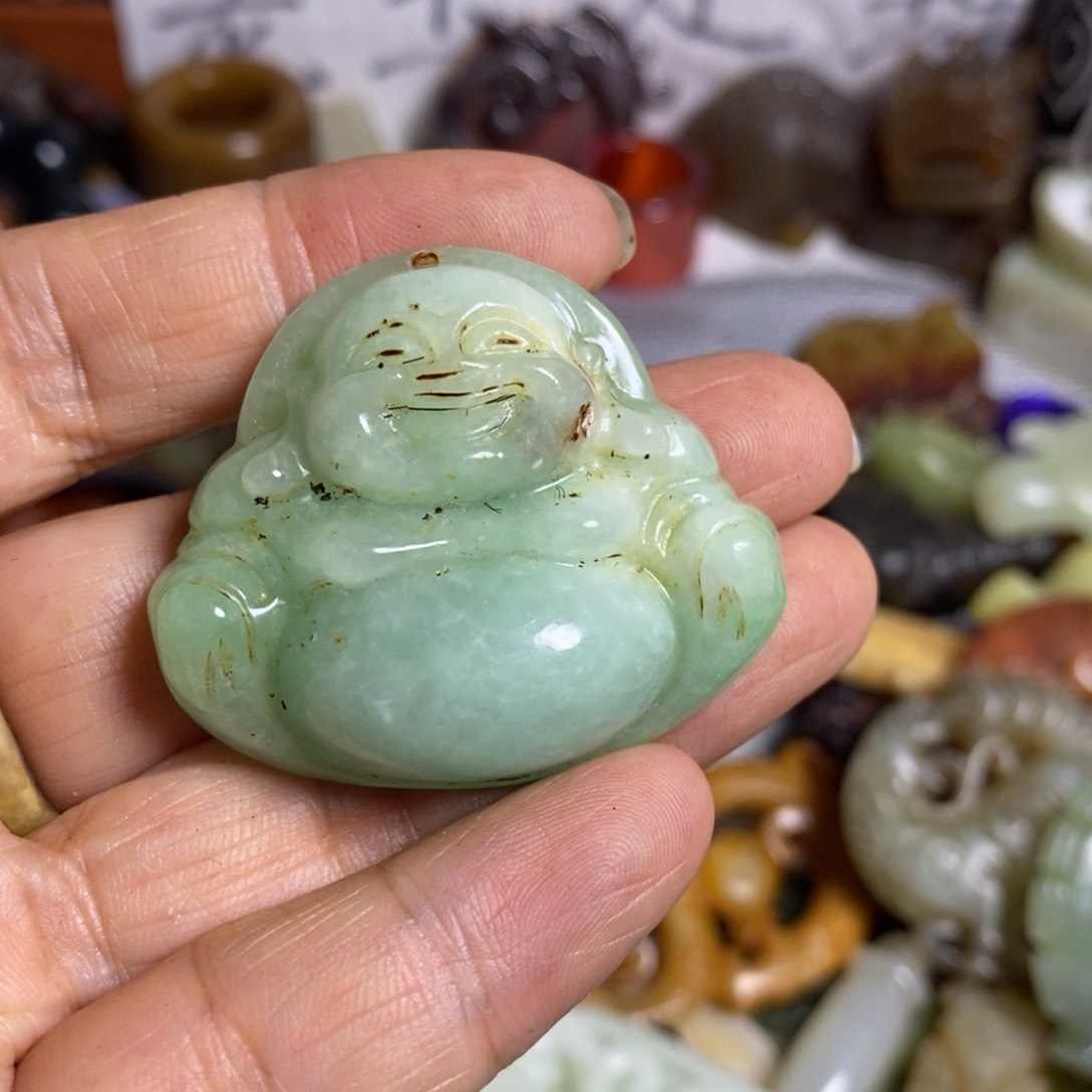 和田玉（糖玉）未镶嵌颈饰