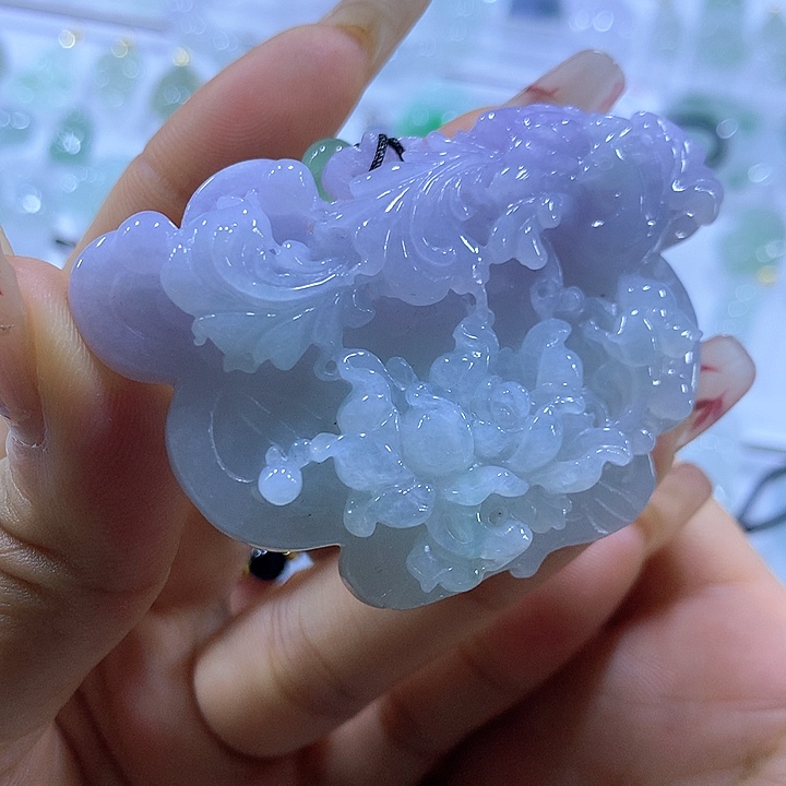 翡翠未镶嵌颈饰天然翡翠A货吊坠